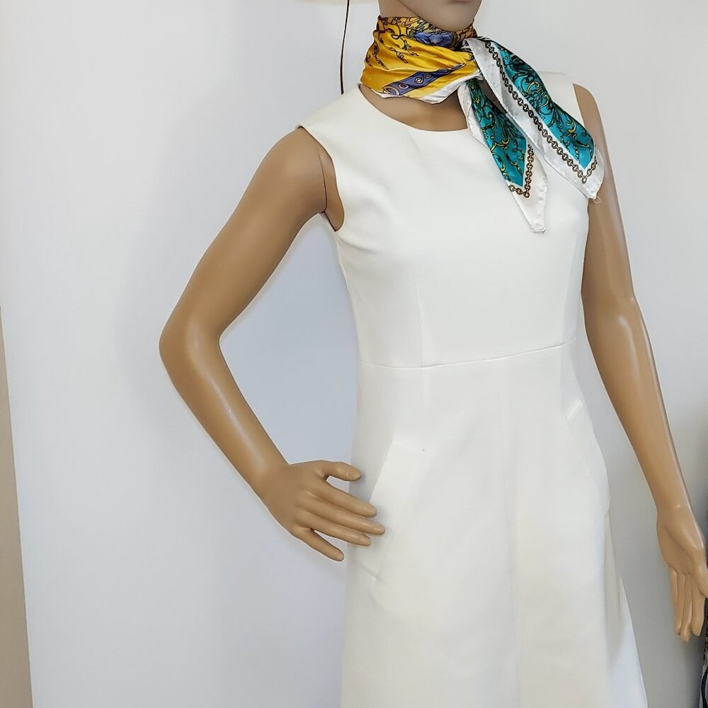 Diane Van Furstenberg white dress, never worn.